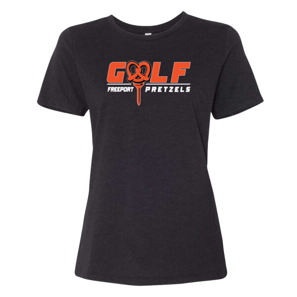 Freeport Golf 2026 Logo 1 - Women’s Relaxed Fit Heather CVC Tee Thumbnail