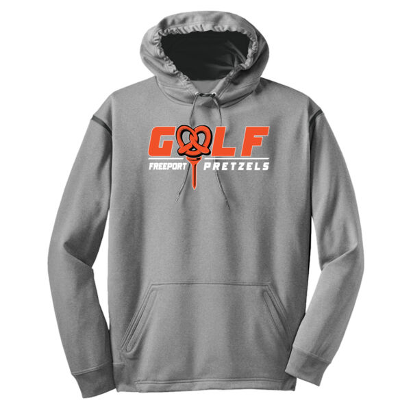 Freeport Golf 2026 Logo 1 - Tech Fleece Colorblock Hooded Sweatshirt Thumbnail