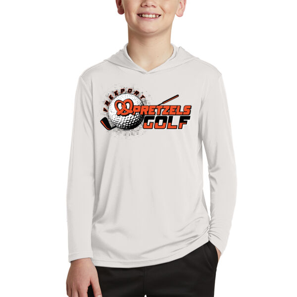 Freeport Golf 2026 Logo 2 - Youth PosiCharge ® Competitor Hooded Pullover Thumbnail