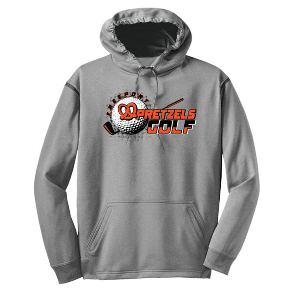 Freeport Golf 2026 Logo 2 - Tech Fleece Colorblock Hooded Sweatshirt Thumbnail