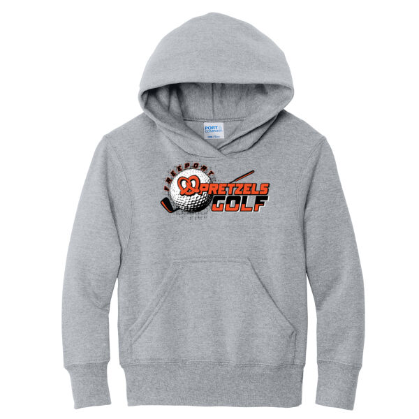 Freeport Golf 2026 Logo 2 - Youth Core Fleece Pullover Hooded Sweatshirt Thumbnail