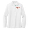 Women's Silk Touch Long Sleeve Polo Thumbnail